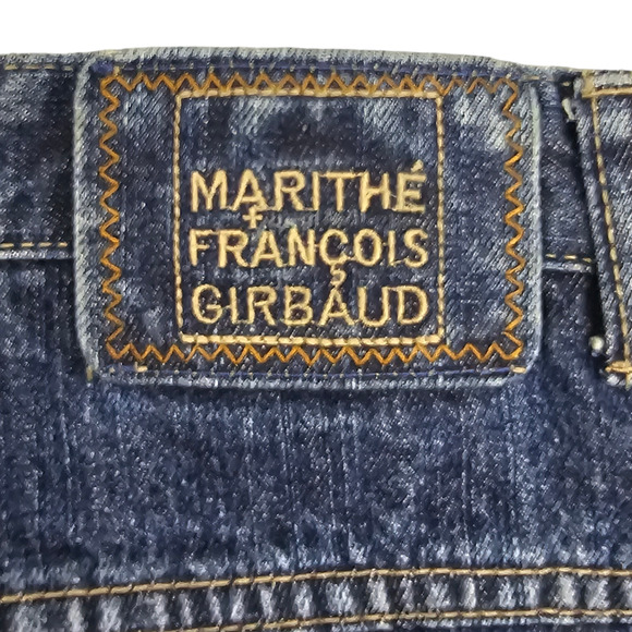 Vintage Marithe Francois Girbaud Shorts Mens Size 40 Jean Shorts Streetwear - Picture 7 of 14